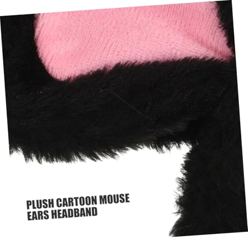 PartyKindom 2 Stück Niedliches Plüsch mausohren haarreif Weiches Cartoon tierkostüm Haarband für Mädchen Damen und Passend für Halloween Cosplay und Themenpartys PartyKindom 2 Stück Niedliches Plüsch mausohren haarreif Weiches Cartoon tierkostüm Haarband für Mädchen Damen und Passend für Halloween Cosplay und Themenpartys von PartyKindom