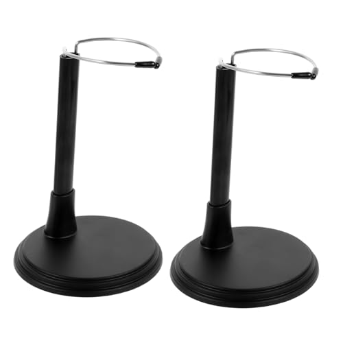 PartyKindom 2 Stück Puppenständer Doll Support Halterung aus Stabilem Verformungsfest für Puppen Actionfiguren Modellspielzeug zur Präsentation und Aufbewahrung von PartyKindom
