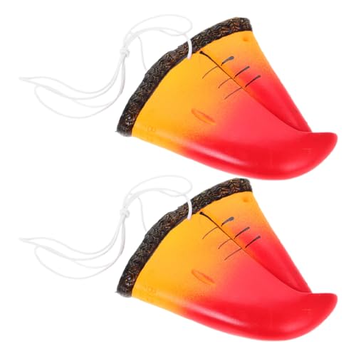 PartyKindom 2 Stück Realistische Papageien nasendekoration Leichtem Material Wiederverwendbar Komfortabel für Tierkostüm Cosplay Halloween Geburtstag Party PartyKindom 2 Stück Realistische Papageien nasendekoration Leichtem Material Wiederverwendbar Komfortabel für Tierkostüm Cosplay Halloween Geburtstag Party von PartyKindom