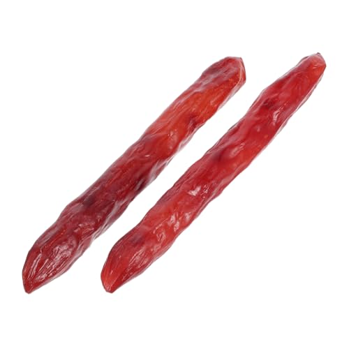 PartyKindom 2 Stück Realistische Wurst Imitat Dekoratives Lebensmittelmodell für Fotografie Präsentation Hochwertige Kunstwurst für Küche Restaurant PartyKindom 2 Stück Realistische Wurst Imitat Dekoratives Lebensmittelmodell für Fotografie Präsentation Hochwertige Kunstwurst für Küche Restaurant von PartyKindom