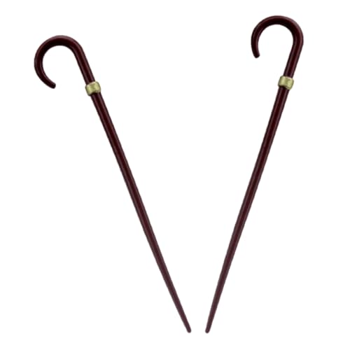 PartyKindom 2 Stück Retro Walking Stick Ornamente Mini-Puppenhausmöbel Wanderrohr Dollhouse Dekorationen Legierung Hellbraun PartyKindom 2 Stück Retro Walking Stick Ornamente Mini-Puppenhausmöbel Wanderrohr Dollhouse Dekorationen Legierung Hellbraun von PartyKindom