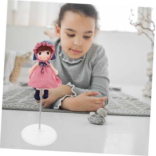PartyKindom 2 Stück Teilig Verstellbare Puppenständer mit Stabilem Halt Figurenhalter für Puppen und Modelle Geeignet für Regal Tisch und Vitrine zur Sicheren Präsentation und Aufbewahrung PartyKindom 2 Stück Teilig Verstellbare Puppenständer mit Stabilem Halt Figurenhalter für Puppen und Modelle Geeignet für Regal Tisch und Vitrine zur Sicheren Präsentation und Aufbewahrung von PartyKindom