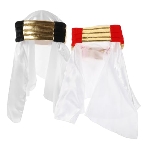PartyKindom 2 Stück Teiliges Arabisches Cosplay Hut Karnevalskopfbedeckung Leicht zu Tragen Dekorativ Langlebig für Arabian Party Foto Requisiten Halloween Bühnenauftritte Sichere Materialien PartyKindom 2 Stück Teiliges Arabisches Cosplay Hut Karnevalskopfbedeckung Leicht zu Tragen Dekorativ Langlebig für Arabian Party Foto Requisiten Halloween Bühnenauftritte Sichere Materialien von PartyKindom