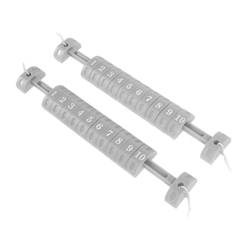 PartyKindom 2 Stück Tischfußball Score Indicator Kompakte Tischspiel Zubehör Score Marker Bars Langlebige und Praktische Punktezähler für Tischfußball und Andere Brettspiele von PartyKindom