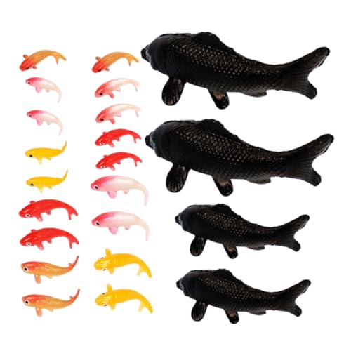 PartyKindom 20 Miniatur-koi-fischmodelle: Fischfigur Aus Kunstharz Für Mikrolandschaften, Puppenhaus-Aquarium-Dekorationen – Tierstatue Aus Kunstharz Für Den Schreibtisch PartyKindom 20 Miniatur-koi-fischmodelle: Fischfigur Aus Kunstharz Für Mikrolandschaften, Puppenhaus-Aquarium-Dekorationen – Tierstatue Aus Kunstharz Für Den Schreibtisch von PartyKindom