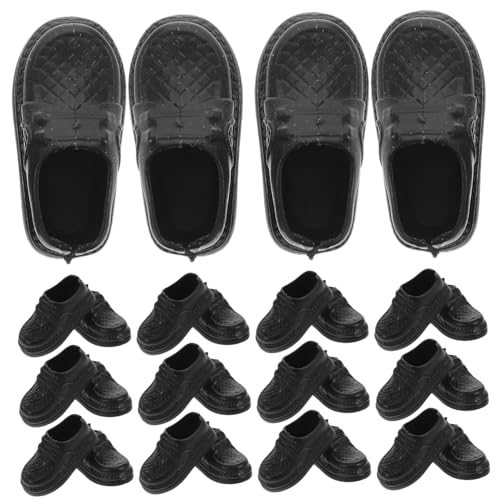 PartyKindom 20 Paar Schuhe Puppenhaus Herrenschuhe Prinzessinnen Anziehschuhe Miniatur Schuhzubehör Puppenhaus Schuhzubehör Puppenspiel Schuhe Formelle Schuhe Schuhe Schwarzer PartyKindom 20 Paar Schuhe Puppenhaus Herrenschuhe Prinzessinnen Anziehschuhe Miniatur Schuhzubehör Puppenhaus Schuhzubehör Puppenspiel Schuhe Formelle Schuhe Schuhe Schwarzer von PartyKindom