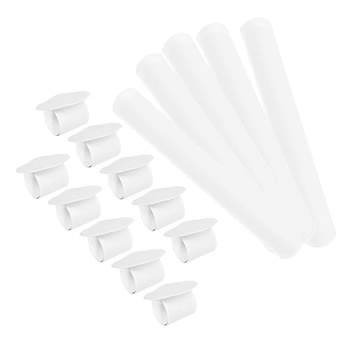 PartyKindom 20 Stck Teiliges Weißes Schnapparmband Blanko DIY Slap Armbänder für Einfache Handhabung als Party Mitgebsel zum Bemalen und Gestalten Vielseitig für Geburtstage und von PartyKindom