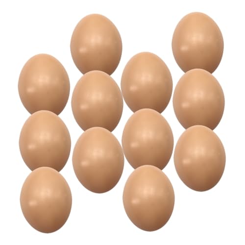 PartyKindom 20 Stück Imitation gefälschter Eier Eigelb Faux Eier Leere Eier selber Machen lackierbar künstlich Party gefälschte Eierdekoration simuliertes Eierdekor Eier basteln pp Khaki PartyKindom 20 Stück Imitation gefälschter Eier Eigelb Faux Eier Leere Eier selber Machen lackierbar künstlich Party gefälschte Eierdekoration simuliertes Eierdekor Eier basteln pp Khaki von PartyKindom