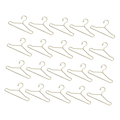 PartyKindom 20 Stück Mini Puppenkleidung Rack Kleiderbügel Für Puppenzubehör Puppen -Outfit -kleiderkleiderschrank Rack Miniaturdekoration Mini-Puppen Sieht Puppe Aus Rosa Metall Golden PartyKindom 20 Stück Mini Puppenkleidung Rack Kleiderbügel Für Puppenzubehör Puppen -Outfit -kleiderkleiderschrank Rack Miniaturdekoration Mini-Puppen Sieht Puppe Aus Rosa Metall Golden von PartyKindom