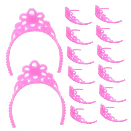 PartyKindom 20 Stück Mini Queen Crown Hair Accessoires Puppenspielzeugkrone Puppenschmuck für Puppen Puppenkronen-Kopfschmuck kleine Schmuckstücke für Puppen Kopfschmuck Mini Plastik Rosa PartyKindom 20 Stück Mini Queen Crown Hair Accessoires Puppenspielzeugkrone Puppenschmuck für Puppen Puppenkronen-Kopfschmuck kleine Schmuckstücke für Puppen Kopfschmuck Mini Plastik Rosa von PartyKindom