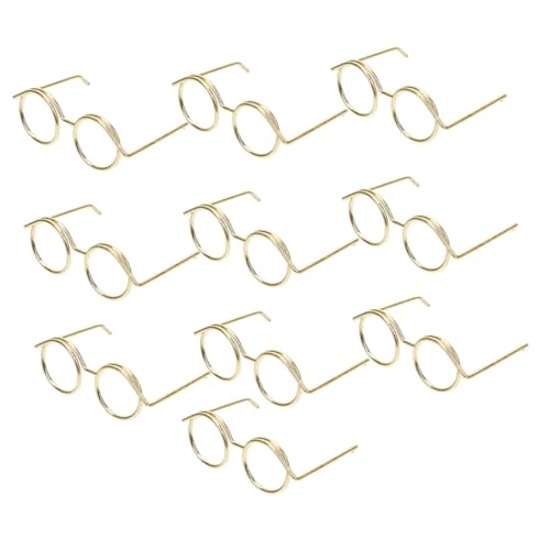 PartyKindom 20 Stück Miniatur Puppenbrillen Brillen für Puppen Zubehör für Ankleiden von Puppen Leichtes und Elegantes Design für Kreative Spielideen PartyKindom 20 Stück Miniatur Puppenbrillen Brillen für Puppen Zubehör für Ankleiden von Puppen Leichtes und Elegantes Design für Kreative Spielideen von PartyKindom