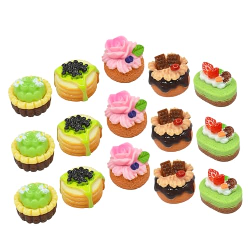 PartyKindom 20 Stück Teiliges Miniatur Kuchen Modell Realistische Puppenhaus Dekoration Lebensechte Kunstfrüchte Dessert Nachbildung für DIY Puppenhaus Essen und Zubehör PartyKindom 20 Stück Teiliges Miniatur Kuchen Modell Realistische Puppenhaus Dekoration Lebensechte Kunstfrüchte Dessert Nachbildung für DIY Puppenhaus Essen und Zubehör von PartyKindom
