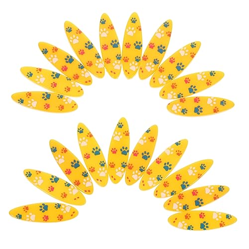 PartyKindom 20 Stück Teiliges Surfboard Miniatur aus Langlebigem Resin Küsten Deko für Tisch und Regal Vielseitige Strand und Meeres Accessoires für DIY und Wohnraumgestaltung von PartyKindom