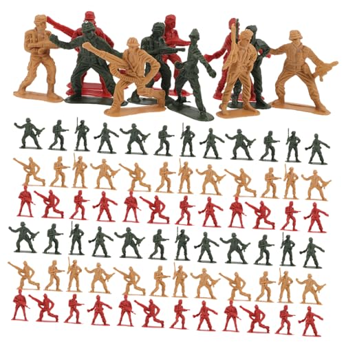 PartyKindom 200 Stück Teiliges Miniatur Armeesoldaten aus Kunststoff Große Figuren Detailreiche Spielzeugsoldaten für Partydeko Sandtisch Szenen Pädagogisch und Kreativ Fördernd PartyKindom 200 Stück Teiliges Miniatur Armeesoldaten aus Kunststoff Große Figuren Detailreiche Spielzeugsoldaten für Partydeko Sandtisch Szenen Pädagogisch und Kreativ Fördernd von PartyKindom