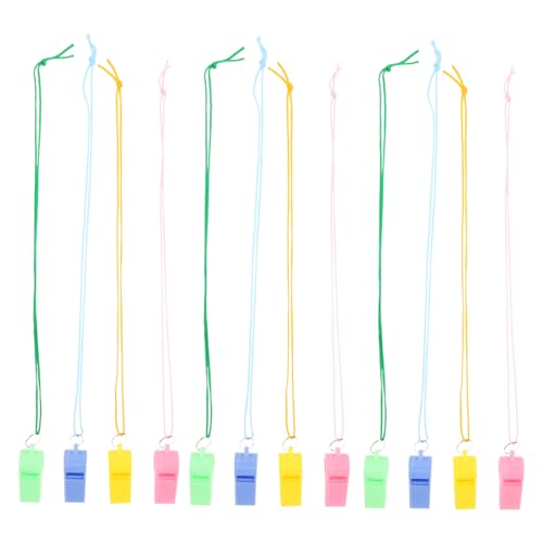 PartyKindom 24 Stück Kinderpfeife Lautes Pfeifen Pfeifen Fußballpfeife Schiedsrichter Pfeifen Pfeifen Für Sicherheitspfeife Für Zugpfeife Für Plastik von PartyKindom