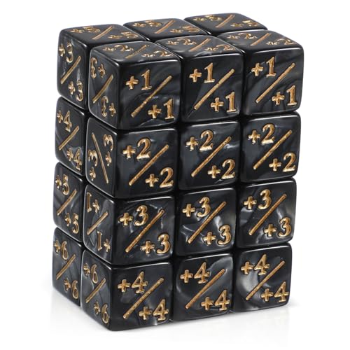 PartyKindom 24 Stück Teiliges Acryl Würfel Token Robuste Counter Dice für Kartenspiele Vielseitiges Zubehör für Brettspiele und Lernspiele Geschenkidee für Spielabende von PartyKindom