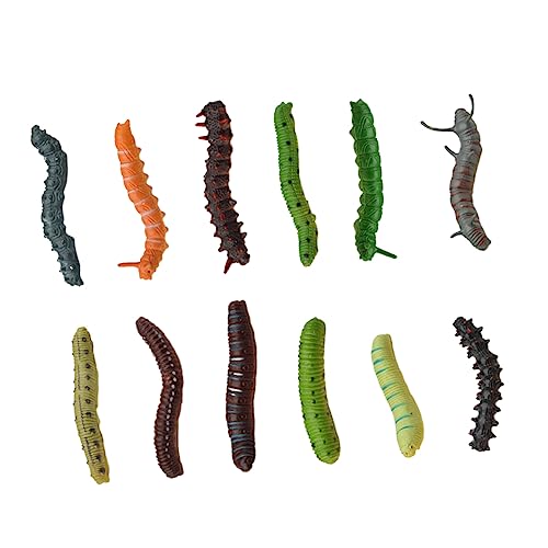 PartyKindom 24Stücke Teiliges Simulation Modell Langlebige Caterpillar Figuren für Garten Dekoration für Sammler Zufälliger Stil PartyKindom 24Stücke Teiliges Simulation Modell Langlebige Caterpillar Figuren für Garten Dekoration für Sammler Zufälliger Stil von PartyKindom