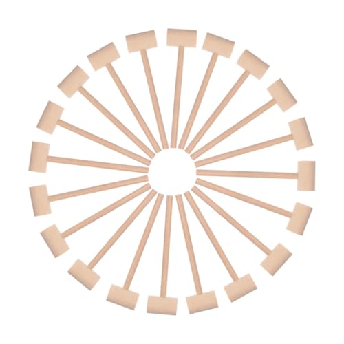 PartyKindom 25 Stück Teiliges Mini Holzhammer Kinderhammer aus Nachhaltigem Naturholz Ergonomisch Kleine Holzklüpfel für Basteln Lernspiele Rollenspiele und Eltern Junge Mädchen Interaktion PartyKindom 25 Stück Teiliges Mini Holzhammer Kinderhammer aus Nachhaltigem Naturholz Ergonomisch Kleine Holzklüpfel für Basteln Lernspiele Rollenspiele und Eltern Junge Mädchen Interaktion von PartyKindom