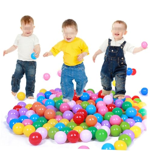 PartyKindom 25Stücke Ozeanbälle für Spielbälle für Geburtstagsfeiern Schwimmspielzeug Reißfester Kunststoff für Junge Mädchen und Kleinkinder PartyKindom 25Stücke Ozeanbälle für Spielbälle für Geburtstagsfeiern Schwimmspielzeug Reißfester Kunststoff für Junge Mädchen und Kleinkinder von PartyKindom