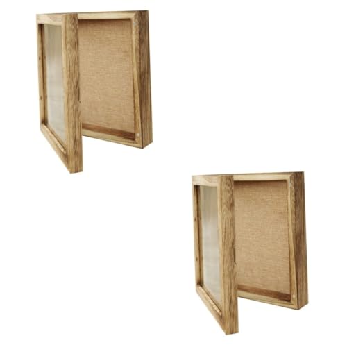 PartyKindom 2Er-Box schutzbox aufbewahrungsdose wandverkleidung aufbwahrungs-box aufbewahrungs boxen Halter Alphabet-Aufkleber steht Blumenstrauß-Boxen Medaillenvitrine Vitrine Vitrine Leinen- PartyKindom 2Er-Box schutzbox aufbewahrungsdose wandverkleidung aufbwahrungs-box aufbewahrungs boxen Halter Alphabet-Aufkleber steht Blumenstrauß-Boxen Medaillenvitrine Vitrine Vitrine Leinen- von PartyKindom