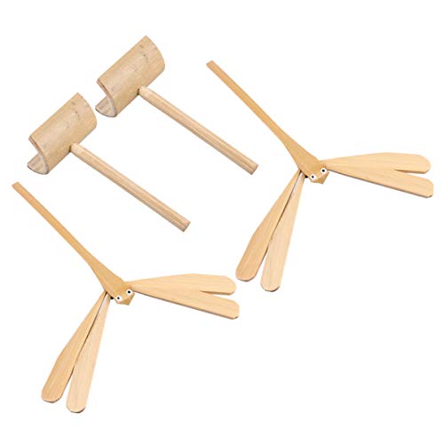 PartyKindom 2Stücke Bambus Libelle Spielzeug für Kinder Kreatives Balancespielzeug Pädagogisches Modell zur Geschicklichkeit und Konzentration PartyKindom 2Stücke Bambus Libelle Spielzeug für Kinder Kreatives Balancespielzeug Pädagogisches Modell zur Geschicklichkeit und Konzentration von PartyKindom