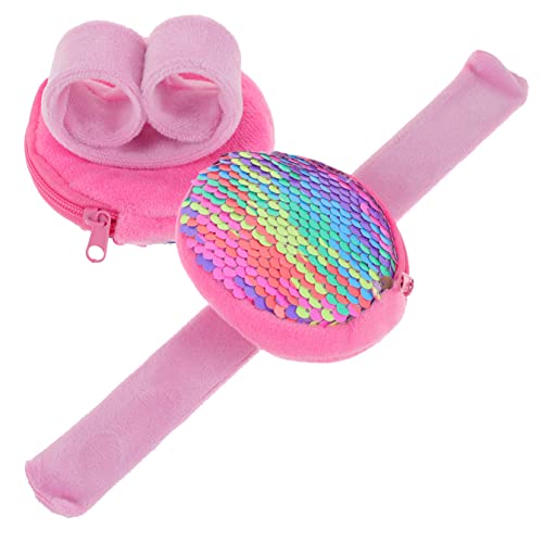 PartyKindom 2Stücke Slap Armbänder mit Geldbörse Multifunktionale Partyhandgelenkbänder für Partygeschenke und Modisches Accessoire PartyKindom 2Stücke Slap Armbänder mit Geldbörse Multifunktionale Partyhandgelenkbänder für Partygeschenke und Modisches Accessoire von PartyKindom