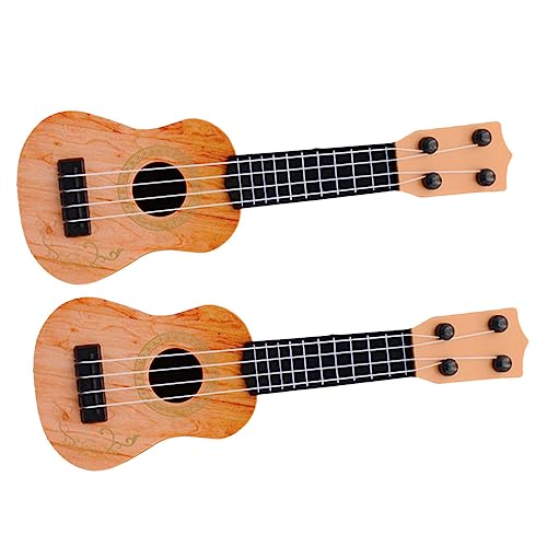PartyKindom 2Stücke Ukulele aus Kunststoff Musikinstrument für Kleinkinder Lernhilfe für Jungen und Fördert die Musikalische Früherziehung Gelber Farbe PartyKindom 2Stücke Ukulele aus Kunststoff Musikinstrument für Kleinkinder Lernhilfe für Jungen und Fördert die Musikalische Früherziehung Gelber Farbe von PartyKindom