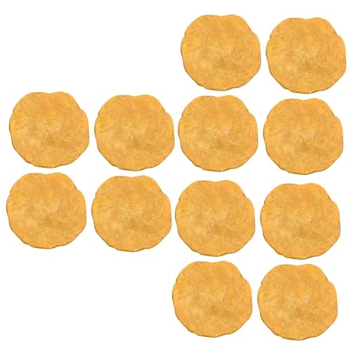 PartyKindom 3 Sätze Geldwanzen- Fossilien Agypten Dekoring Mockin Sammlerstücke Decor Dekoration Lehrmittel Tischschmuck Schüler Unterrichten Pädagogisches Orange 4 Stück * 3 von PartyKindom