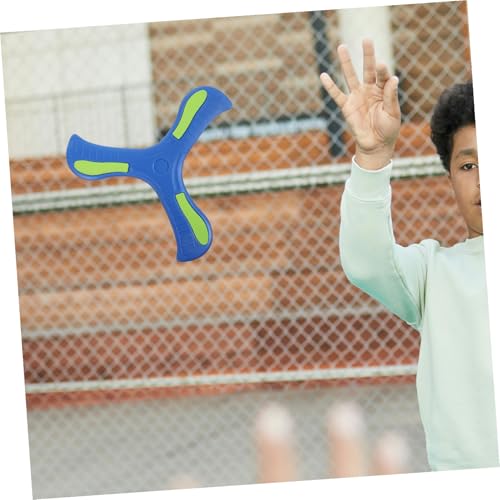 PartyKindom 3 Stck Teiliges Eva Wurfspielset für Outdoor Soft Boomerang in Bunten Farben Leicht zu Greifen und Sicher für Jungen und Mädchen für Camping und Freizeitspaß Zufällige Farbe von PartyKindom
