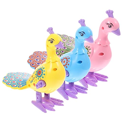 PartyKindom 3 Stück Aufziehspielzeug für Kinder Lustige Pfau Figuren Sicheres Verschleißfestes Uhrwerkspielzeug für Kleinkinder für Frühes Lernen und Hand Augen Koordination PartyKindom 3 Stück Aufziehspielzeug für Kinder Lustige Pfau Figuren Sicheres Verschleißfestes Uhrwerkspielzeug für Kleinkinder für Frühes Lernen und Hand Augen Koordination von PartyKindom