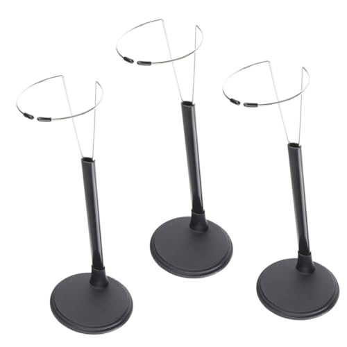 PartyKindom 3 Stück Einstellbarer Puppenständer Stabiler Stand für Kleine Puppen Material für Präsentation und Organisation von Sammlungen von PartyKindom