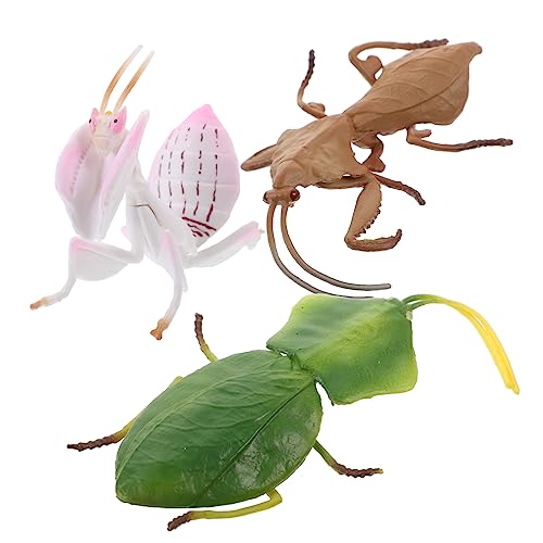 PartyKindom 3 Stück Mantis-Skulptur kinderzimmerdeko raumdeko gartendeko Educational Toys Insektenmodell Desktop-Gottesanbeterin-Dekoration Mantis-Erkennungsmodell Plastik PartyKindom 3 Stück Mantis-Skulptur kinderzimmerdeko raumdeko gartendeko Educational Toys Insektenmodell Desktop-Gottesanbeterin-Dekoration Mantis-Erkennungsmodell Plastik von PartyKindom