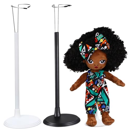 PartyKindom 3 Stück Puppenständer Puppenorganisator Puppenzubehör Puppenhalterung Aktion Figur Klein Steht Für Anzeige Kleid Gestell Für Puppe Stand Groß Ständer Für Puppen Unterstützung PVC von PartyKindom