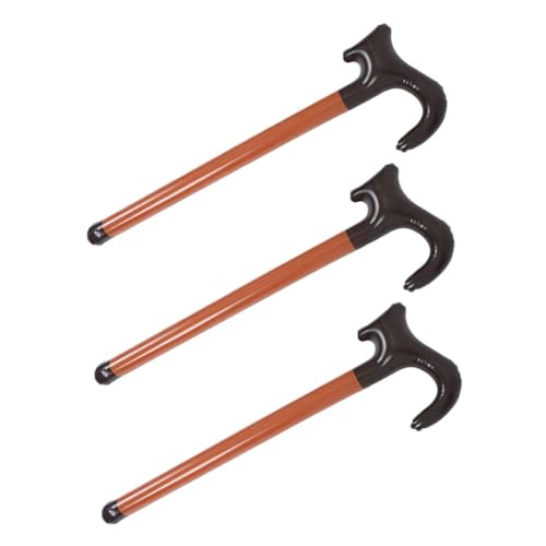 PartyKindom 3 Stück Teiliges Aufblasbares Gehstock Witzige Halloween Deko Aufblasbare Laufhilfe Lustige Verkleidungsrequisiten für Senioren und Party Events Einfach zu Lagern und PartyKindom 3 Stück Teiliges Aufblasbares Gehstock Witzige Halloween Deko Aufblasbare Laufhilfe Lustige Verkleidungsrequisiten für Senioren und Party Events Einfach zu Lagern und von PartyKindom