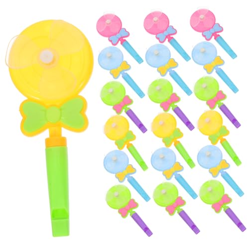 PartyKindom 30 Stück Teiliges Kinderpfeifen Lutscher Design Bunte Trillerpfeifen mit Drehbarem Windrad Laute Partytüten Füller Kreative Geräuschmacher für Spiele und Feiern Zufällige Farbe PartyKindom 30 Stück Teiliges Kinderpfeifen Lutscher Design Bunte Trillerpfeifen mit Drehbarem Windrad Laute Partytüten Füller Kreative Geräuschmacher für Spiele und Feiern Zufällige Farbe von PartyKindom