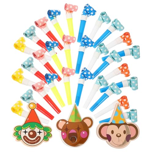 PartyKindom 30 Stück Teiliges Party Blower Kindergeburtstag Bunte Cartoon Tröten Luftrüssel Noisemaker Leichte Partydekoration für Feste Versammlungen Mitgebsel Kindergeburtstag Spaßige PartyKindom 30 Stück Teiliges Party Blower Kindergeburtstag Bunte Cartoon Tröten Luftrüssel Noisemaker Leichte Partydekoration für Feste Versammlungen Mitgebsel Kindergeburtstag Spaßige von PartyKindom