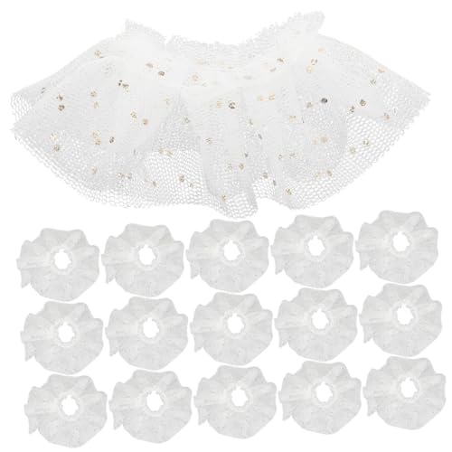 PartyKindom 30 Stück Teiliges Tutu Röckchen für Puppen Feines Design Waschbar Wiederverwendbar Kompakte Puppenkleidung Dekoratives Party Outfit Detailreich Gefertigt Schöne Puppenbekleidung von PartyKindom