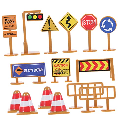 PartyKindom 30 Stück des Straßenschildmodells Mini-straßenzaun Mini-verkehrszeichen Farbe Fahrzeuge Verkehrszeichen Signal Kinderspielzeug Bauzeichen Barrikade Gelb Papier PartyKindom 30 Stück des Straßenschildmodells Mini-straßenzaun Mini-verkehrszeichen Farbe Fahrzeuge Verkehrszeichen Signal Kinderspielzeug Bauzeichen Barrikade Gelb Papier von PartyKindom