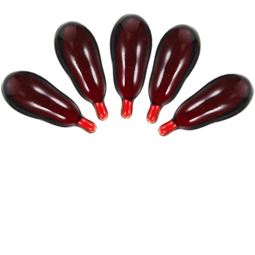 PartyKindom 30Stücke Halloween Blutkapseln Lustige Kunstblutpillen für Aprilscherz Cosplay Partys Realistische Bluteffekte für Grusel Dekoration Schwarz Rote Farbvariationen von PartyKindom