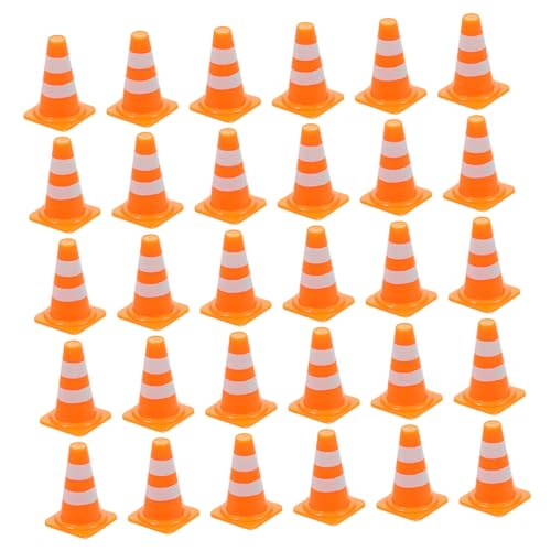 PartyKindom 30Stücke Mini Verkehrszeichen Verkehrsbarrieren Verkehrskegel für Verkehrserziehung Spielstraßen Szenarien Orangefarbene Pylonen PartyKindom 30Stücke Mini Verkehrszeichen Verkehrsbarrieren Verkehrskegel für Verkehrserziehung Spielstraßen Szenarien Orangefarbene Pylonen von PartyKindom