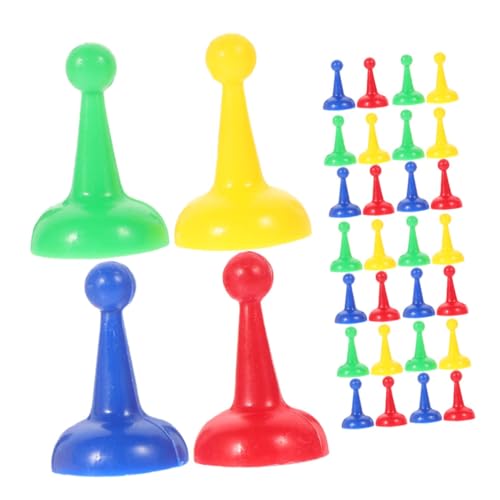 PartyKindom 32-teilige Brettspielsteine: Mehrfarbige Spielfiguren Aus Kunststoff – Schachkomponenten, Spielfiguren, Tischmarker Für Spaß Und Teambildung PartyKindom 32-teilige Brettspielsteine: Mehrfarbige Spielfiguren Aus Kunststoff – Schachkomponenten, Spielfiguren, Tischmarker Für Spaß Und Teambildung von PartyKindom
