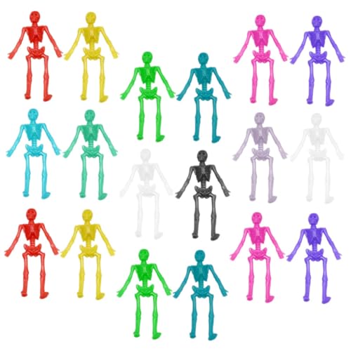 PartyKindom 36 Stück Teiliges Halloween Stretchy Skeleton Dehnbares Skelett für Stressabbau Partyfüller und Halloween Deko Leicht Tragbar Vielseitig für Spiel und Übung Zufällige Farbe PartyKindom 36 Stück Teiliges Halloween Stretchy Skeleton Dehnbares Skelett für Stressabbau Partyfüller und Halloween Deko Leicht Tragbar Vielseitig für Spiel und Übung Zufällige Farbe von PartyKindom