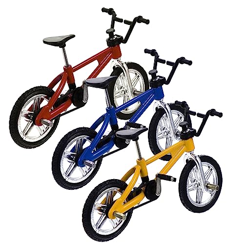 PartyKindom 3Stücke Mini Finger Bike Alloy Mountainbike Fingerkoordination und Tischdeko für Erwachsene und Jugendliche Langlebig und Leicht für Spaß PartyKindom 3Stücke Mini Finger Bike Alloy Mountainbike Fingerkoordination und Tischdeko für Erwachsene und Jugendliche Langlebig und Leicht für Spaß von PartyKindom
