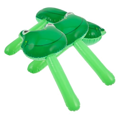 PartyKindom 4 Stück Aufblasbare Frosch Hämmer Für Kinder Ebene Spielzeug Mit Sound Aufblasbare Partydekoration Für Geburtstagsfeiern Und Spielverabredungen Fördert Soziale Interaktion Und von PartyKindom