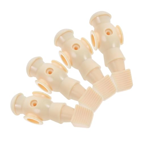 PartyKindom 4 Stück Fußball -tischtennisspieler Tischfußball-ersatzmänner Tischfußballfiguren Teile Für Party Zubehör Zahlen Kickerfiguren Komplettes Team Umweltharz Beige PartyKindom 4 Stück Fußball -tischtennisspieler Tischfußball-ersatzmänner Tischfußballfiguren Teile Für Party Zubehör Zahlen Kickerfiguren Komplettes Team Umweltharz Beige von PartyKindom