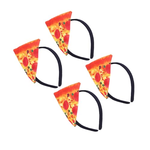 PartyKindom 4 Stück Halloween Pizza Haarreifen Originelle Food Headbands für Karneval Party Cosplay und Geburtstagsfeiern Auffälliges Kostümzubehör für Erwachsene PartyKindom 4 Stück Halloween Pizza Haarreifen Originelle Food Headbands für Karneval Party Cosplay und Geburtstagsfeiern Auffälliges Kostümzubehör für Erwachsene von PartyKindom