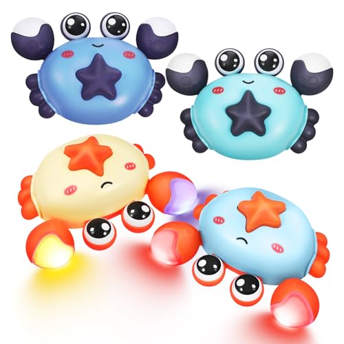 PartyKindom 4 Stück Krabbenspielzeug-Tiere, Autos Mit Rückziehfunktion – Push-and-go-Back-Spielzeug Mit Licht – Goodie-Bag-füller, Interaktive -klassenzimmerpreise PartyKindom 4 Stück Krabbenspielzeug-Tiere, Autos Mit Rückziehfunktion – Push-and-go-Back-Spielzeug Mit Licht – Goodie-Bag-füller, Interaktive -klassenzimmerpreise von PartyKindom