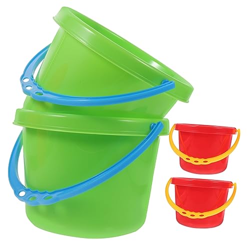 PartyKindom 4 Stück Plastikeimer Werkzeuge Für Strandeimer Für Sandeimer Für Strandspielzeug Für Kleiner Wassereimer Für Strandspielzeug Eimer Strandeimer Poolspielzeug PartyKindom 4 Stück Plastikeimer Werkzeuge Für Strandeimer Für Sandeimer Für Strandspielzeug Für Kleiner Wassereimer Für Strandspielzeug Eimer Strandeimer Poolspielzeug von PartyKindom