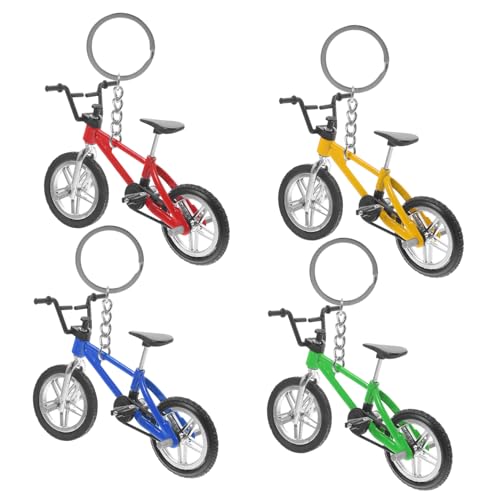 PartyKindom 4 Stück Schlüsselbund -Fahrradmodell Modelle Mountainbike Radfahren schlüsselanhänger Mini-Fahrrad-Dekore -Modell aus Legierung Fingerbike-Modell Finger-Bike-Rennanhänger PartyKindom 4 Stück Schlüsselbund -Fahrradmodell Modelle Mountainbike Radfahren schlüsselanhänger Mini-Fahrrad-Dekore -Modell aus Legierung Fingerbike-Modell Finger-Bike-Rennanhänger von PartyKindom