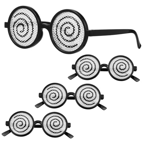PartyKindom 4 Stück Schwindelbrille Schnell Erwachsene Gläser Partygeschenke Ausgefallene Brille Lustiges Kostümzubehör Lustige Brillen Kreative Brillen Lustige Augenbrille Runden Verrückt Stk PartyKindom 4 Stück Schwindelbrille Schnell Erwachsene Gläser Partygeschenke Ausgefallene Brille Lustiges Kostümzubehör Lustige Brillen Kreative Brillen Lustige Augenbrille Runden Verrückt Stk von PartyKindom